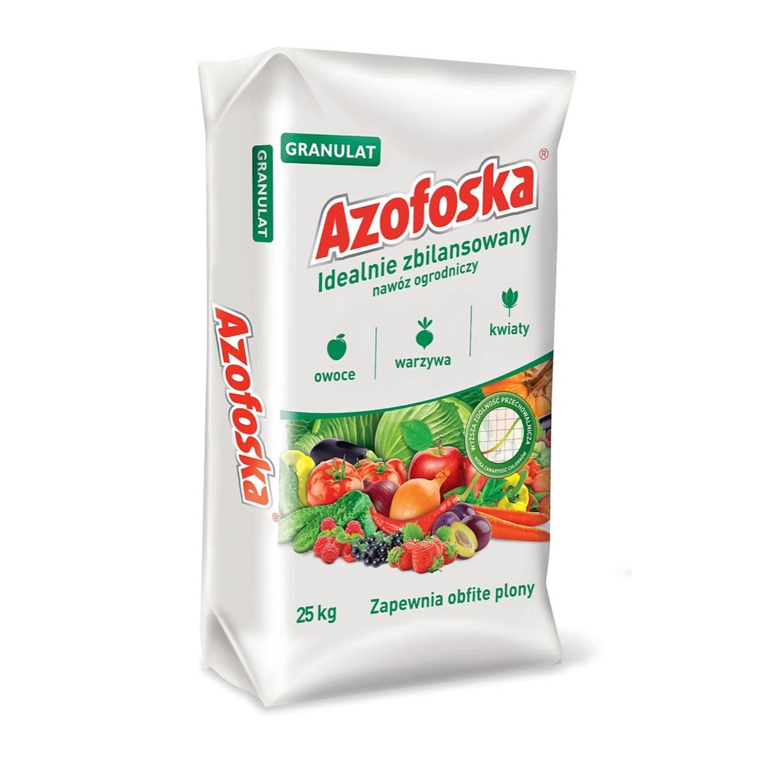 Worek nawozu Azofoska granulowana 25 kg