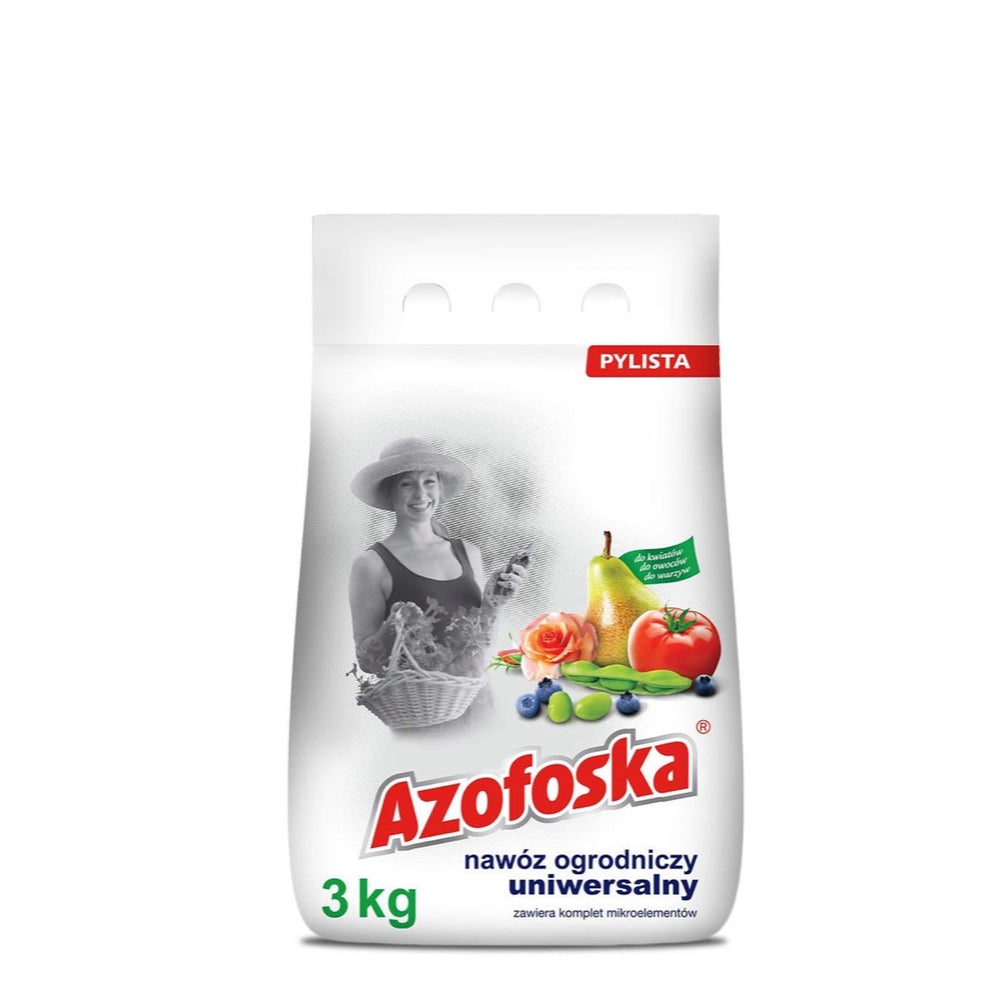 Worek nawozu Azofoska pylista 3 kg