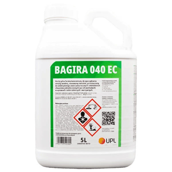 Kanister 5 l herbicydu Bagira 040 EC firmy UPL