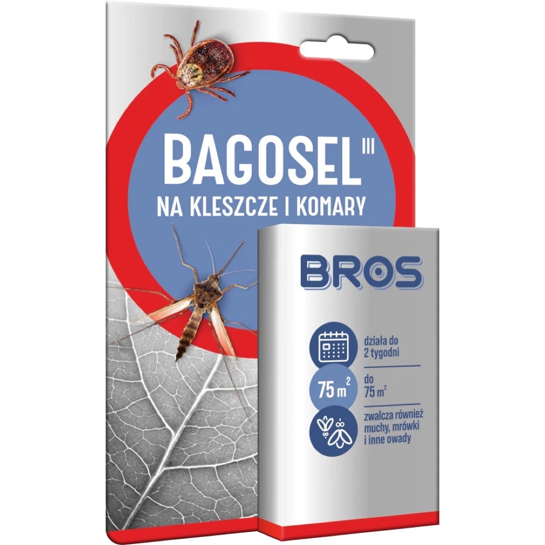 Butelka Bros Bagosel 100 EC koncentrat na kleszcze i komary, 30 ml
