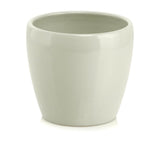 Kremowa błyszcząca osłonka ceramiczna Polnix Barcelona na białym tle