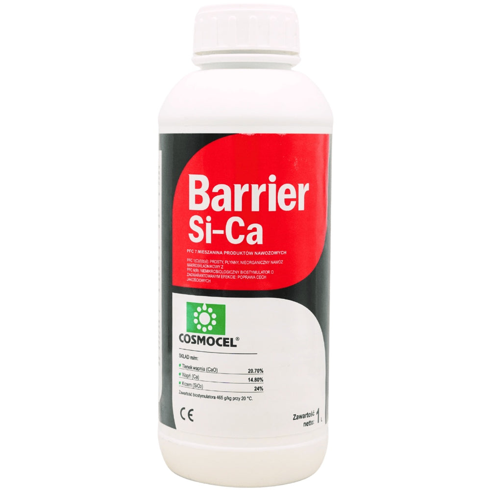 Butelka nawozu dolistnego Barrier Si-Ca Cosmocel, 1 l