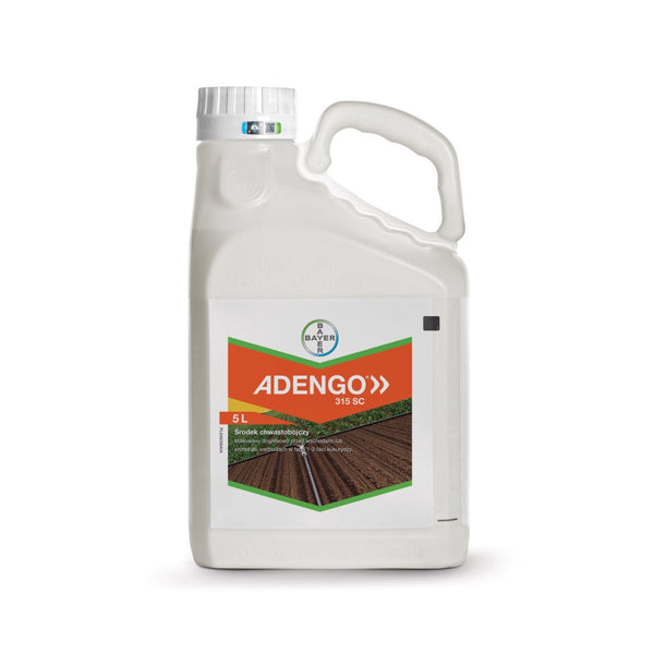 Kanister 5 l herbicydu Adengo 315 SC firmy Bayer do kukurydzy