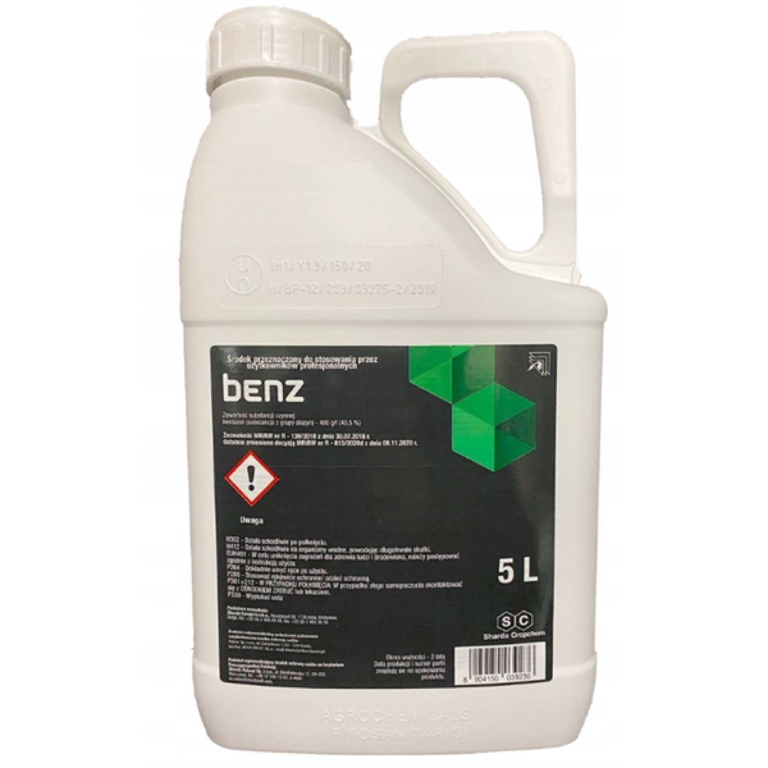 Kanister herbicydu Benz 480 SL 5 l z bentazonem, Sharda Cropchem