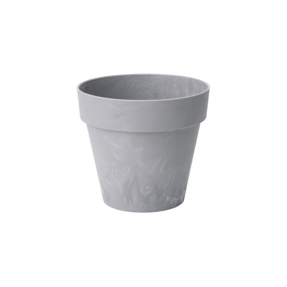 Osłonka Ibiza Beton Form-Plastic w kolorze jasnego betonu na białym tle