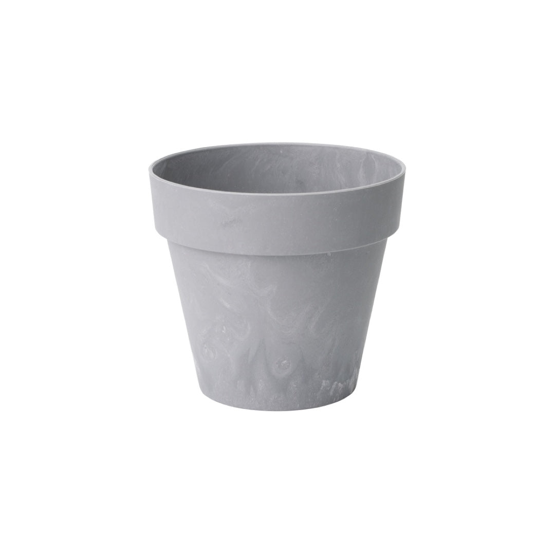 Osłonka Ibiza Beton Form-Plastic w kolorze jasnego betonu na białym tle