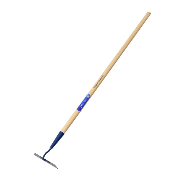 Haczka jednopałąkowa 140 mm BIG HJ140 z drewnianym trzonkiem na białym tle