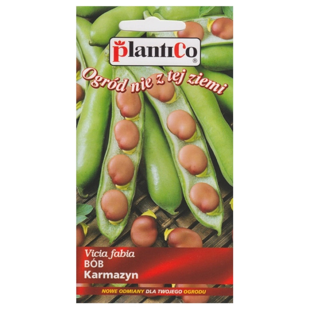 Saszetka nasion bobu Karmazyn PlantiCo, 30 g