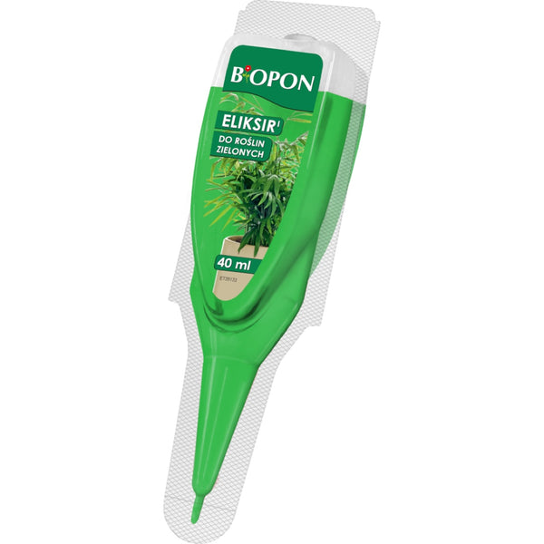Aplikator Bopon Eliksir do roślin zielonych 40 ml w blistrze na białym tle