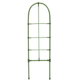 Podpora drabinkowa do roślin Bradas 60 x 17 cm, zielona kratka z łukiem