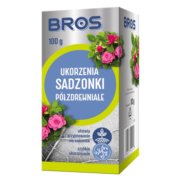Opakowanie Ukorzenia Bros do sadzonek półzdrewniałych, zdjęcie poglądowe opakowania 100 g