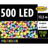Opakowanie lampek LED Bulinex 500 diod, 12,5 m, multikolor
