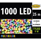 Opakowanie lampek LED Bulinex 1000 diod, 25 m, multikolor