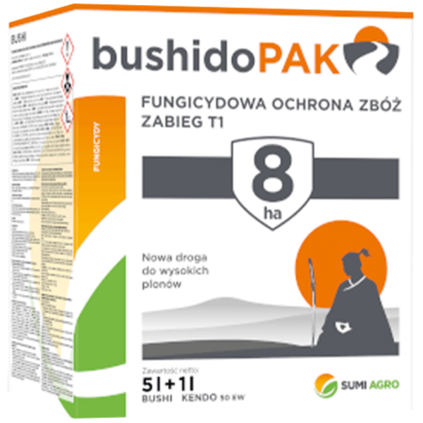 Bushido Pak Sumi Agro, zestaw Bushi 5 l + Kendo 50 EW 1 l na 8 ha
