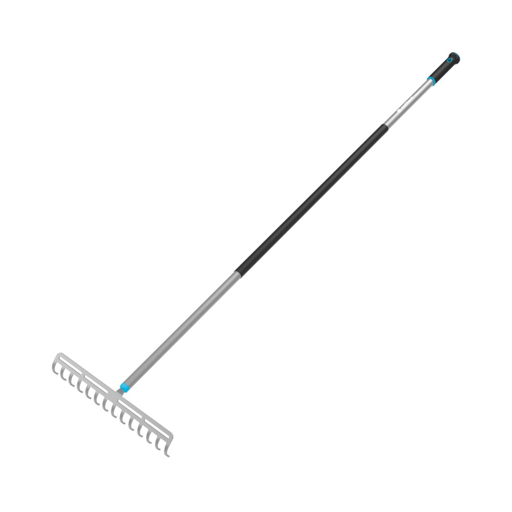 Grabie metalowe uniwersalne Cellfast ENERGO 40-100 z aluminiowym trzonkiem na białym tle