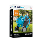Wózek na wąż DISCOVER Cellfast na białym tle, ujęcie 2