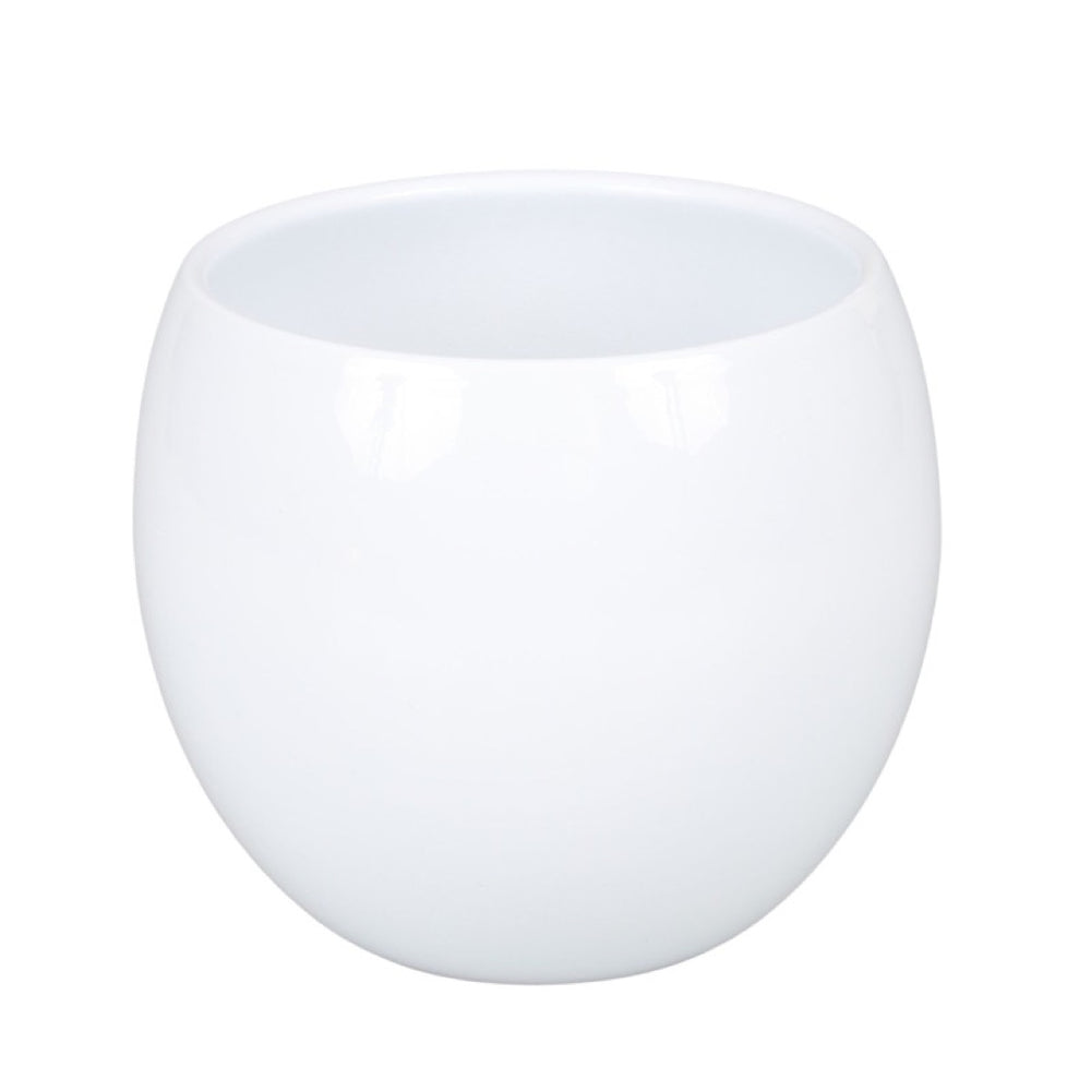 Biała błyszcząca ceramiczna osłonka Cermax Kula 510 na białym tle