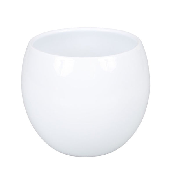 Biała błyszcząca ceramiczna osłonka Cermax Kula 510 na białym tle