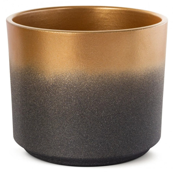 Osłonka ceramiczna Cermax Cylinder 994 w kolorze bicolor złoto-grafit na białym tle
