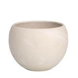 Osłonka ceramiczna Kula granit Cermax, kulista osłonka z terakoty na białym tle