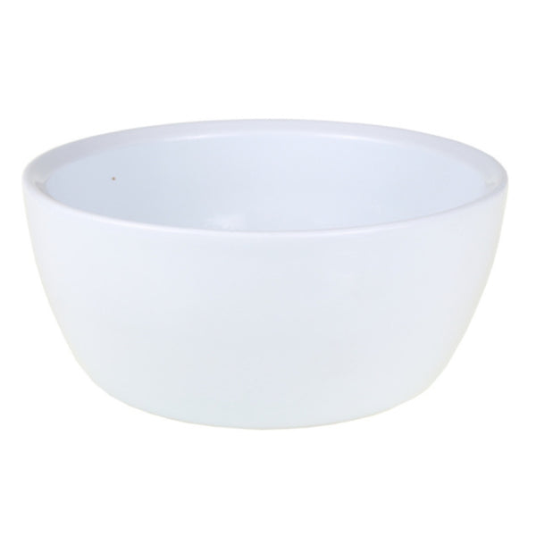 Biała misa ceramiczna Cermax 203 na białym tle