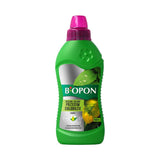 Butelka nawozu Bopon do roślin zielonych przeciw chlorozie, pojemność 0,5 l