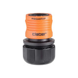 Złączka do węża Claber Quick-Click 3/4" Stop z Aquastop