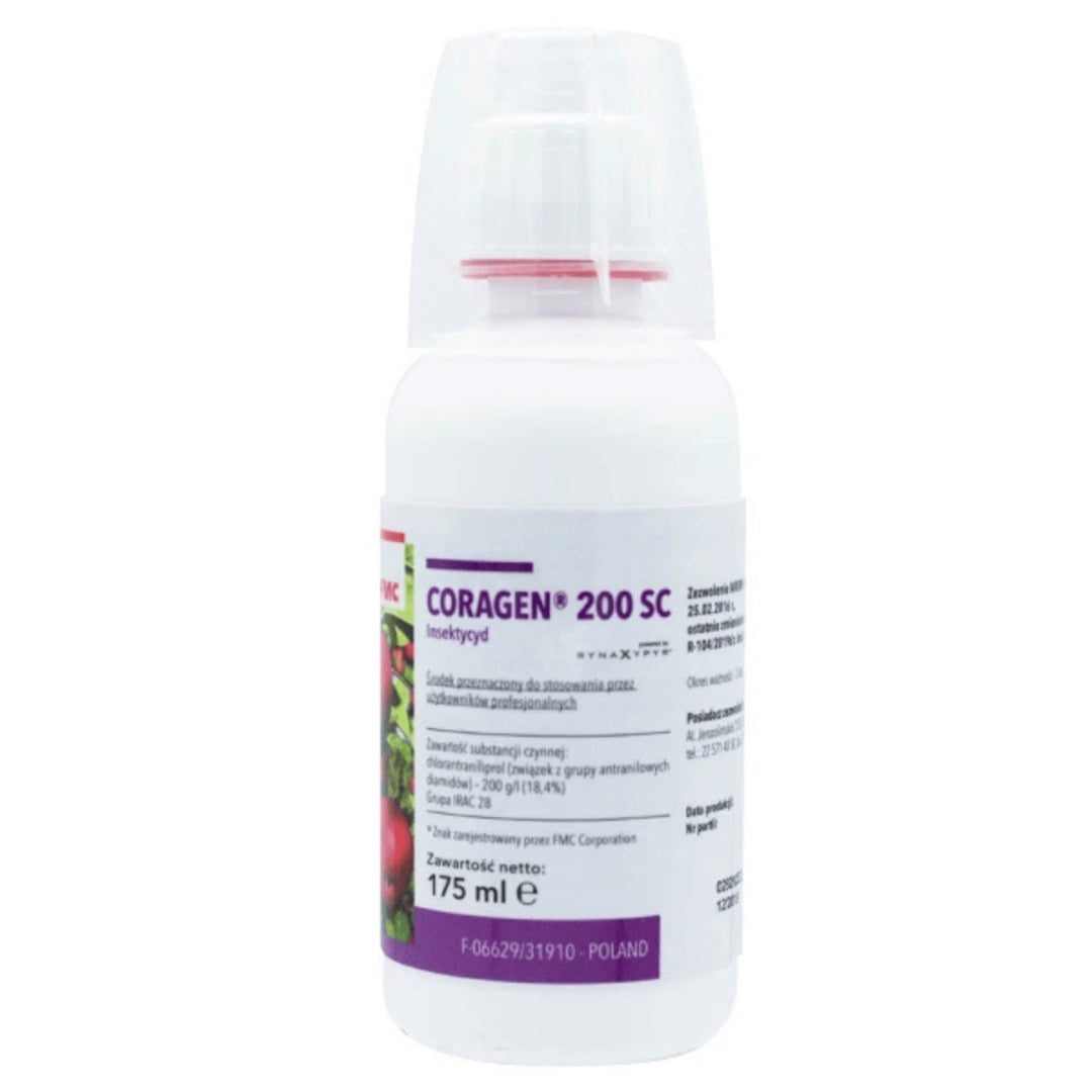 Butelka 175 ml insektycydu Coragen 200 SC firmy FMC