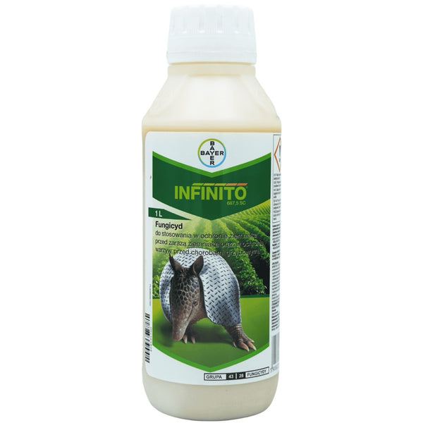 Butelka 1 l fungicydu Infinito 687,5 SC firmy Bayer