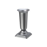 Srebrny flakon cmentarny Dama Form-Plastic, rozmiar 4, na białym tle