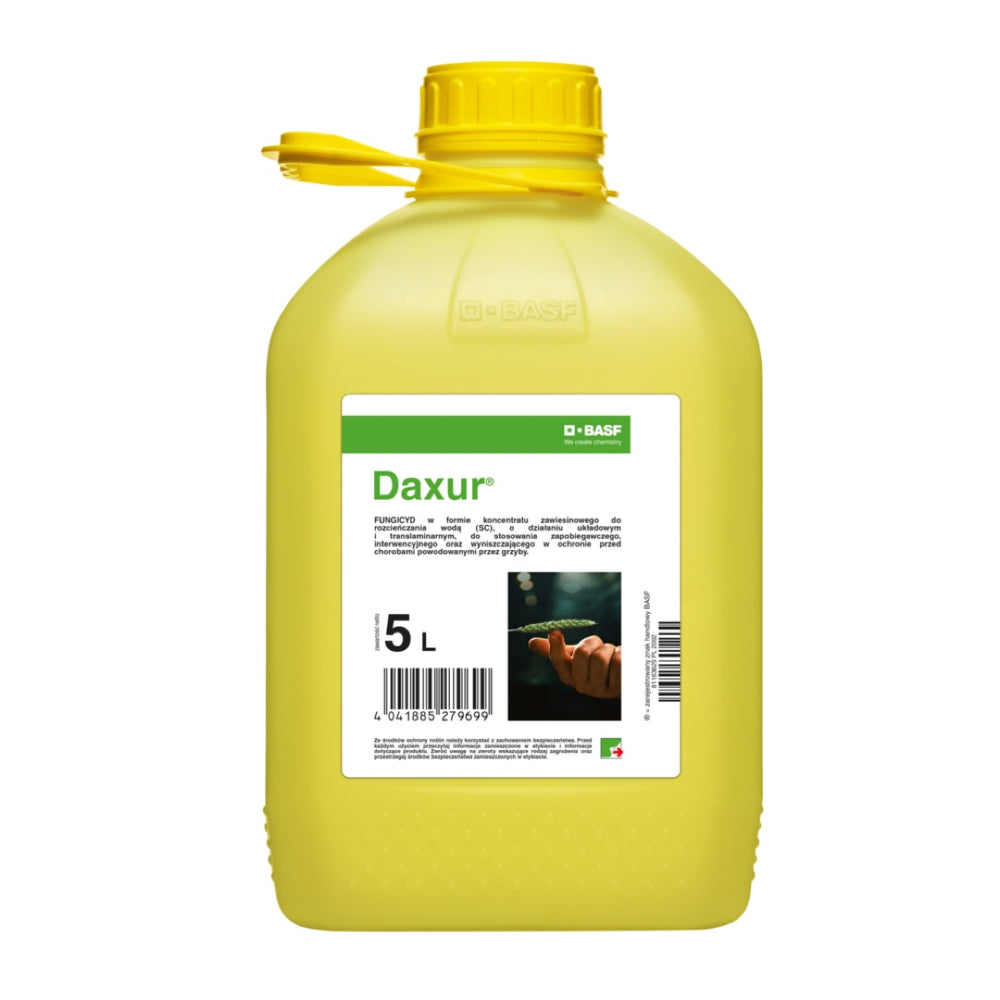 Kanister 5 l fungicydu Daxur firmy BASF