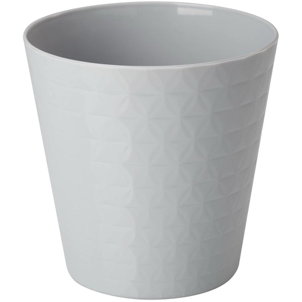 Osłonka Diament Petit Form-Plastic w kolorze platynowym z geometrycznym wzorem