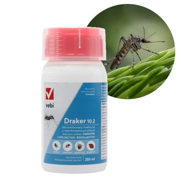 Butelka koncentratu owadobójczego Draker 10.2 Vebi, 250 ml