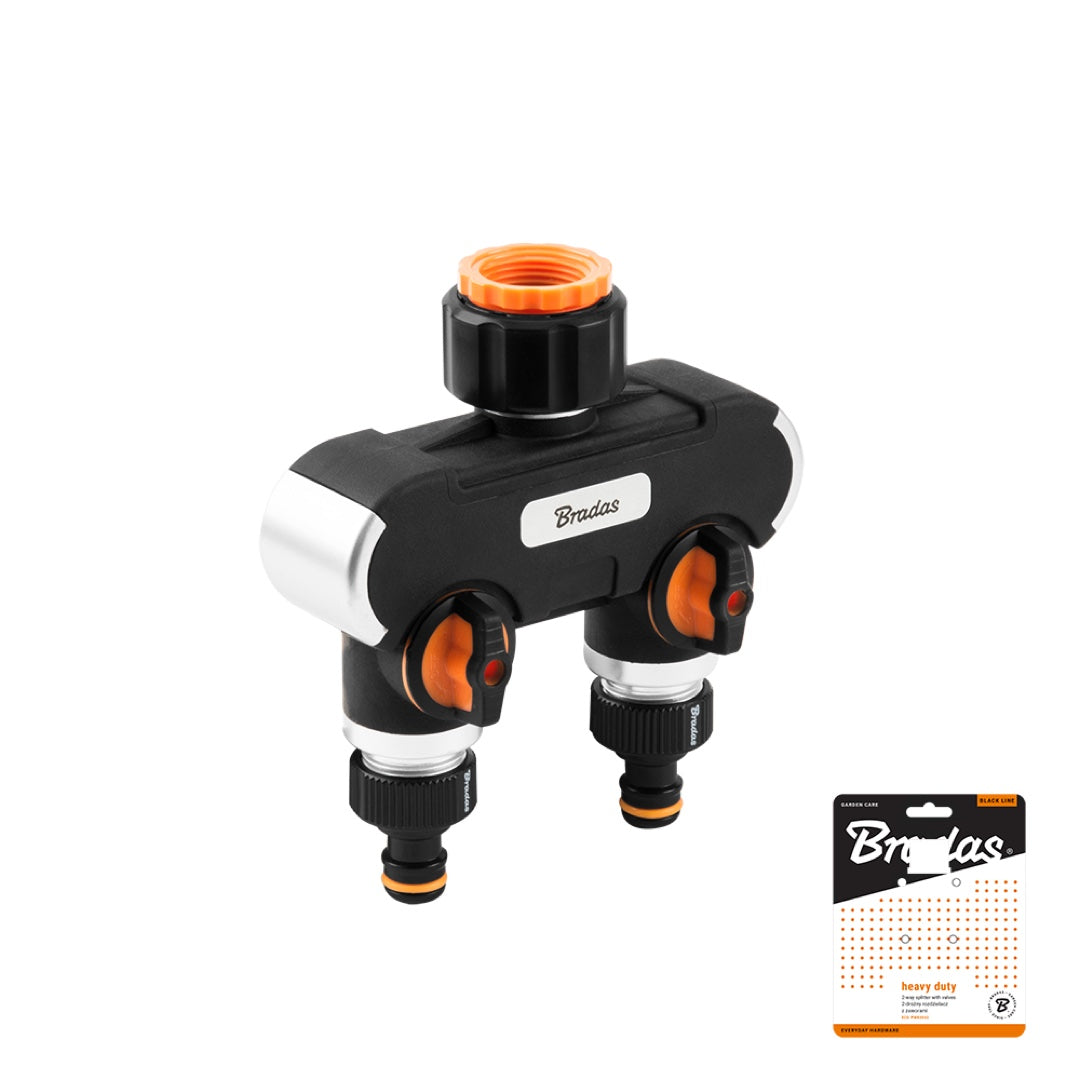Rozdzielacz 2-drożny z zaworami Heavy Duty Bradas ECO-PWB3042