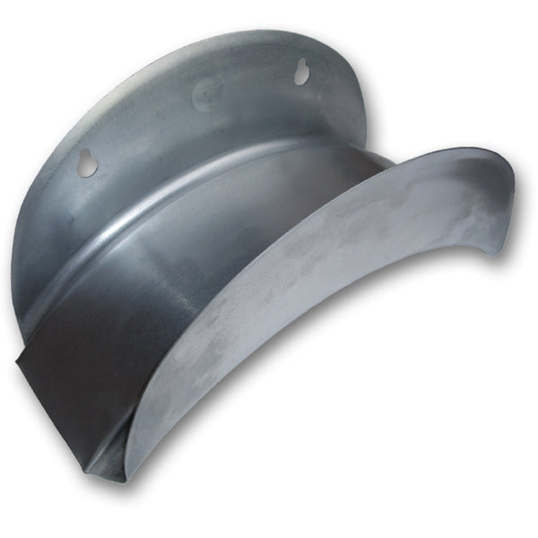 Metalowy wieszak ścienny na wąż ogrodowy Bradas ECO-WF114 z otworami montażowymi