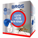 Zestaw Bros Elektro + płyn na komary, elektrofumigator z płynem na 60 nocy