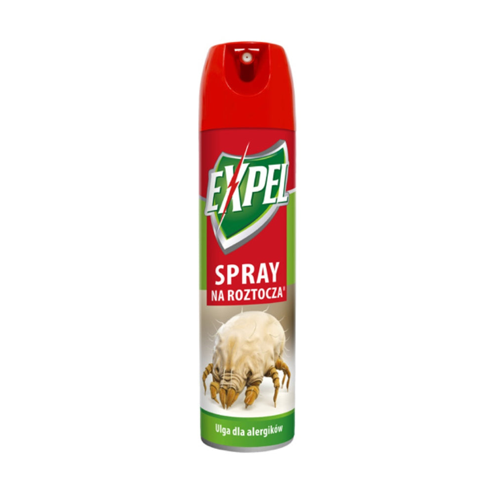 Aerozol Expel Spray na roztocza 150 ml z czerwonym korkiem