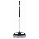 Grabie do liści Fiskars X-series XXL widok z przodu, głowica z zębami 3D
