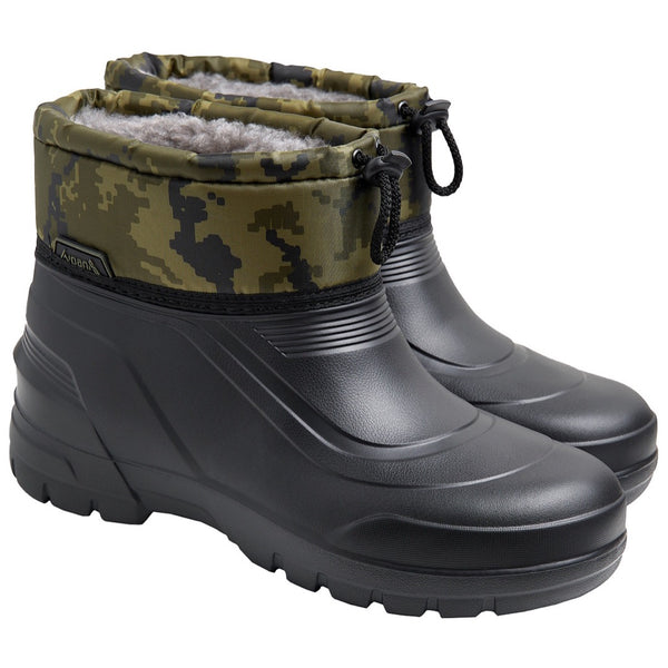 Kalosze męskie EVA Feniks B-160 M w kolorze kamuflażu ze ściągaczem