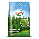 Worek 1 kg nawozu Florovit do tui i żywotników