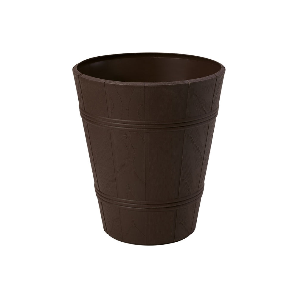 Brązowa wysoka donica Palmówka Drewnopodobna rozmiar 1 Form-Plastic