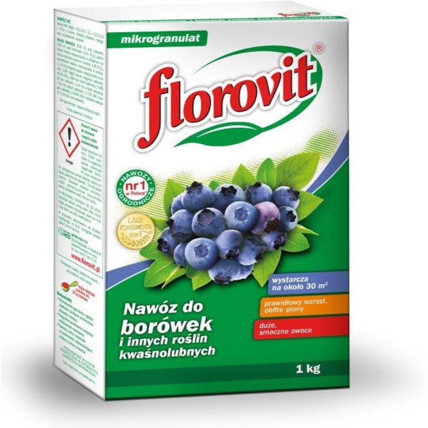 Karton nawozu Florovit do borówek 1 kg