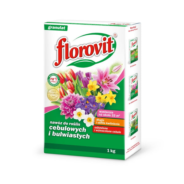 Karton nawozu Florovit do roślin cebulowych i bulwiastych 1 kg
