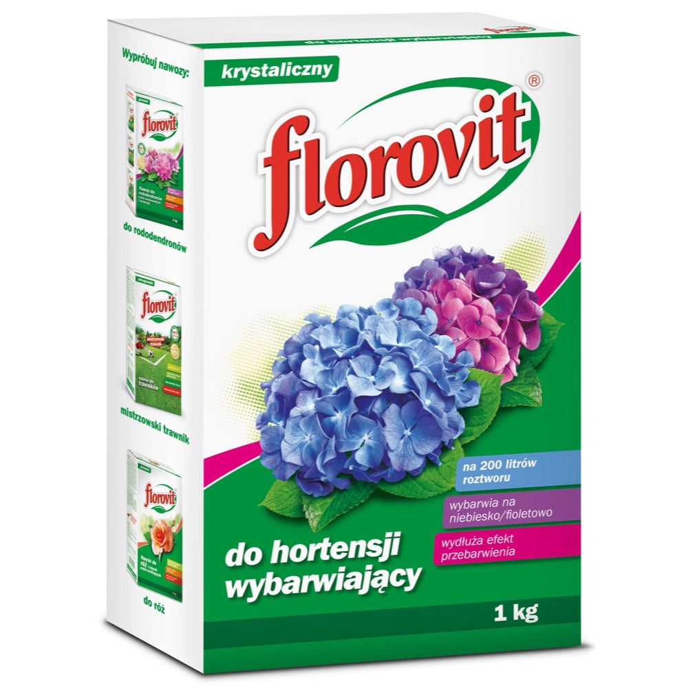 Karton preparatu Florovit wybarwiającego do hortensji 1 kg