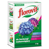 Karton preparatu Florovit wybarwiającego do hortensji, drugie ujęcie
