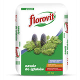 Worek granulowanego nawozu Florovit do iglaków 25 kg