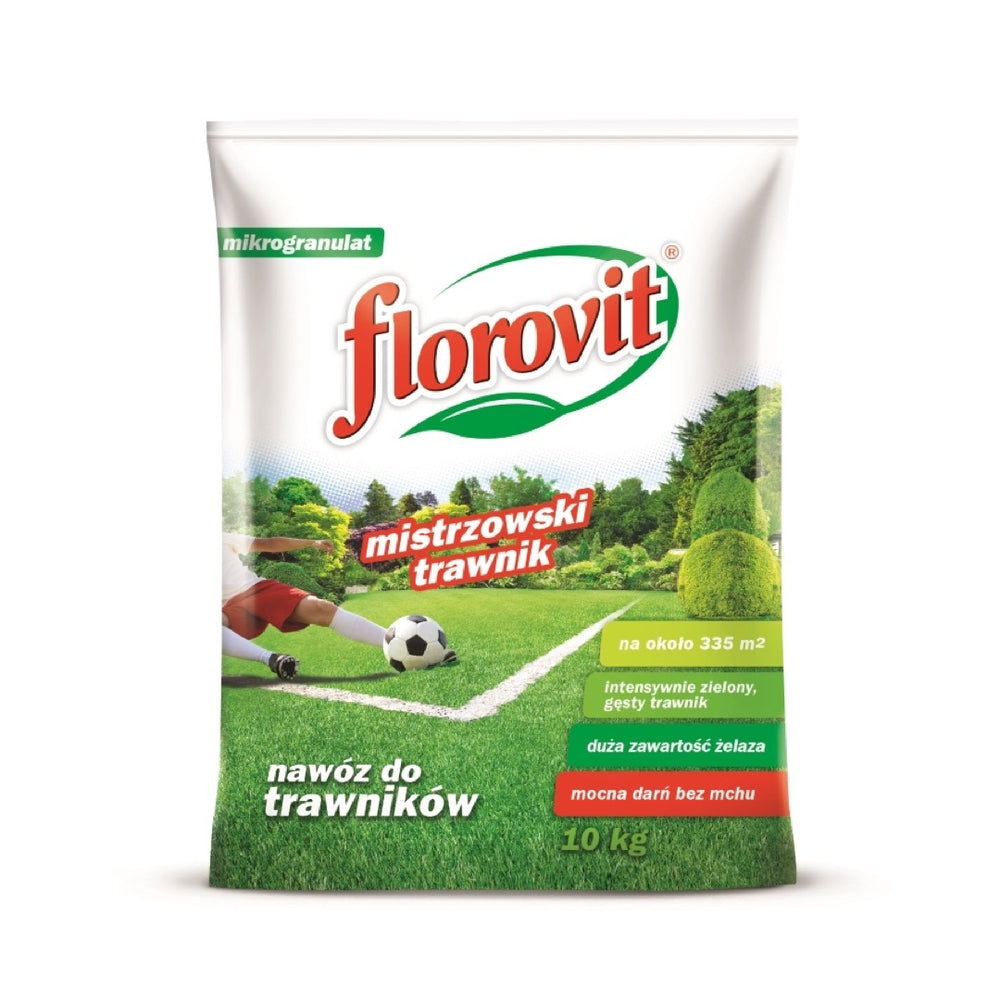 Worek nawozu Florovit Mistrzowski trawnik 10 kg
