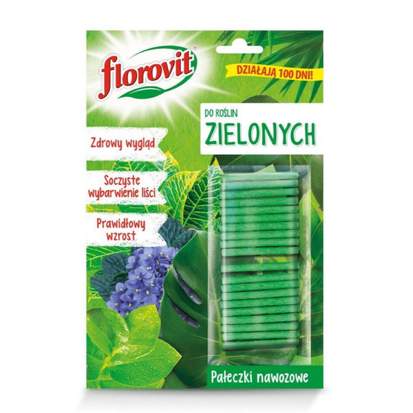 Blister pałeczek nawozowych Florovit do roślin zielonych