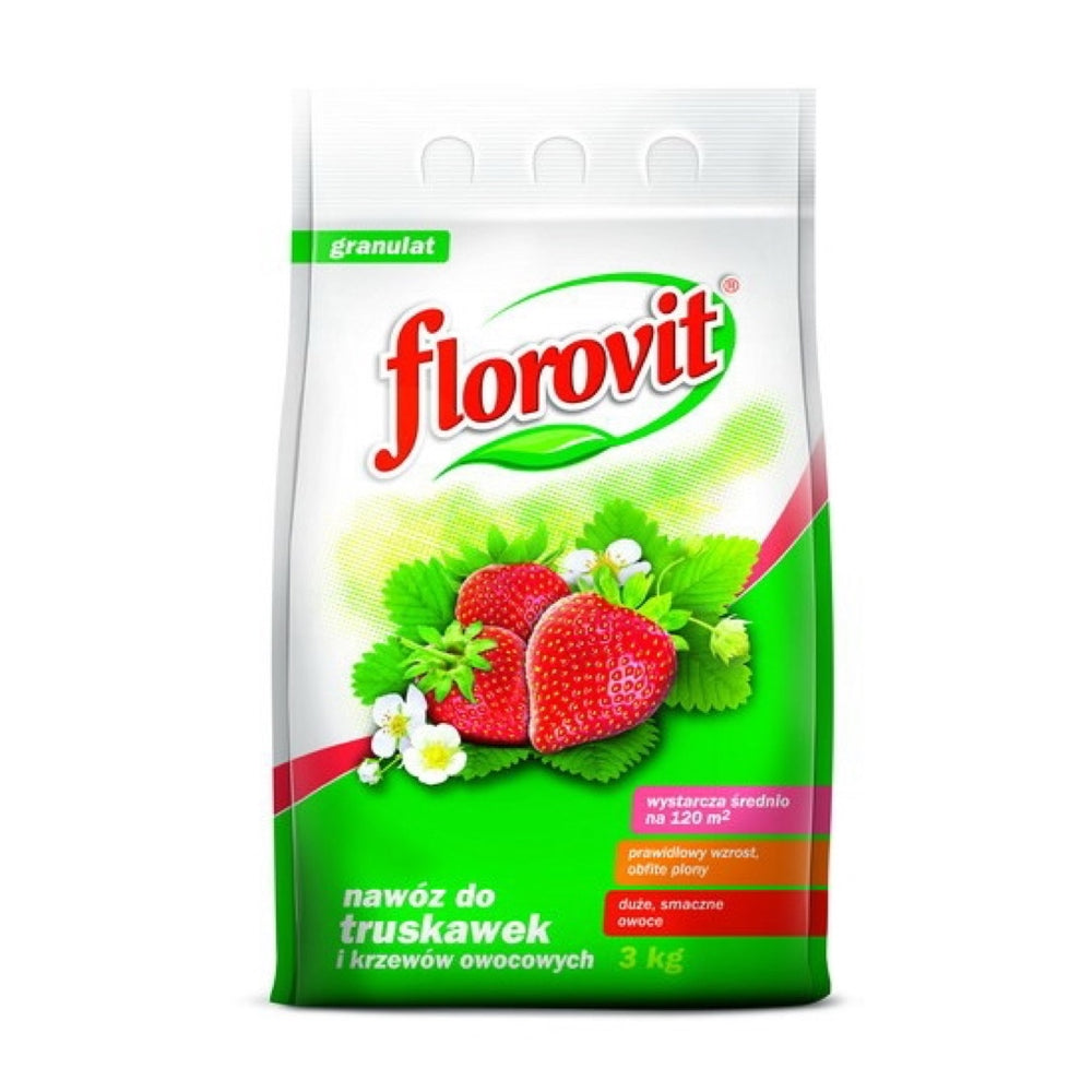 Worek nawozu Florovit do truskawek 3 kg