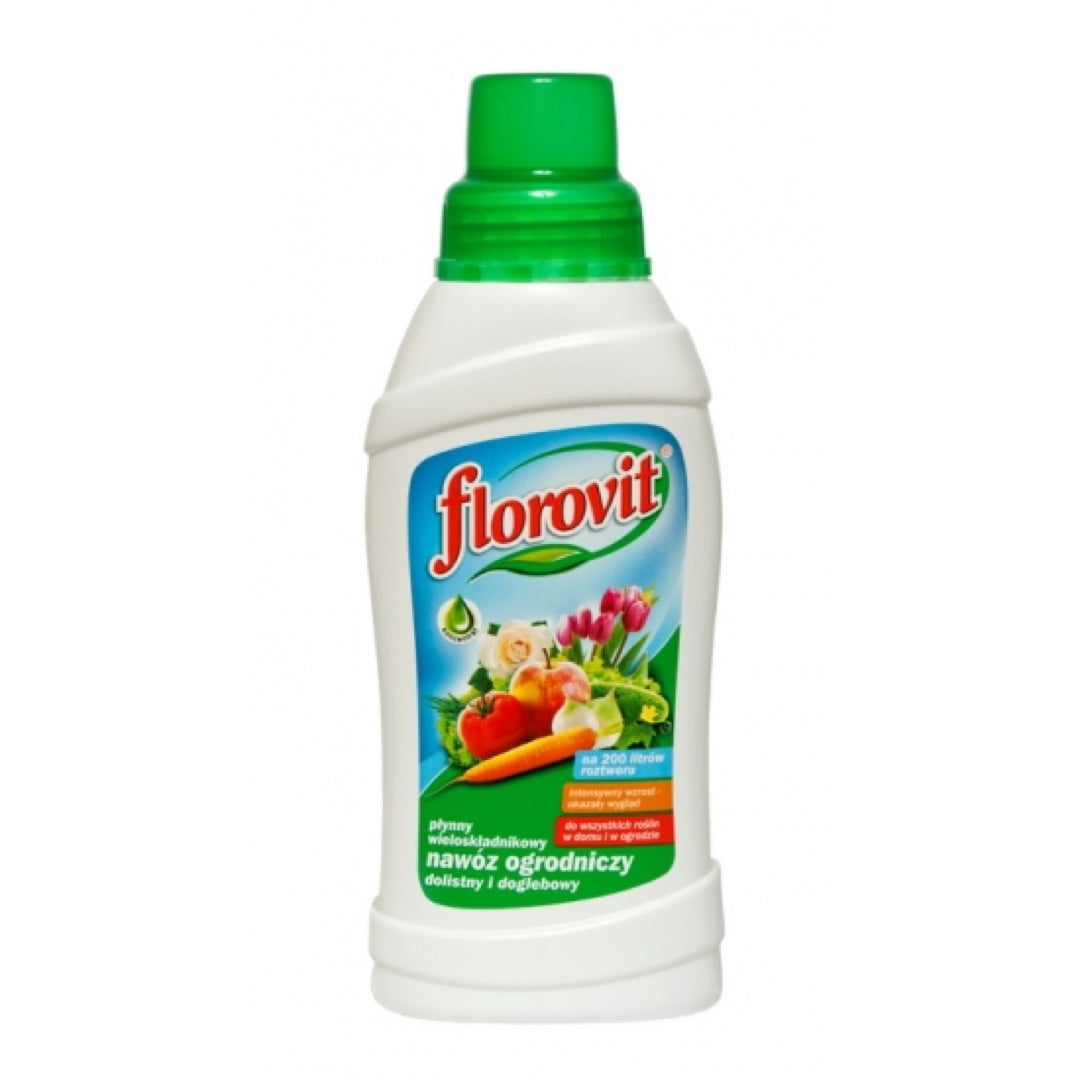 Butelka uniwersalnego płynnego nawozu Florovit 0,5 l